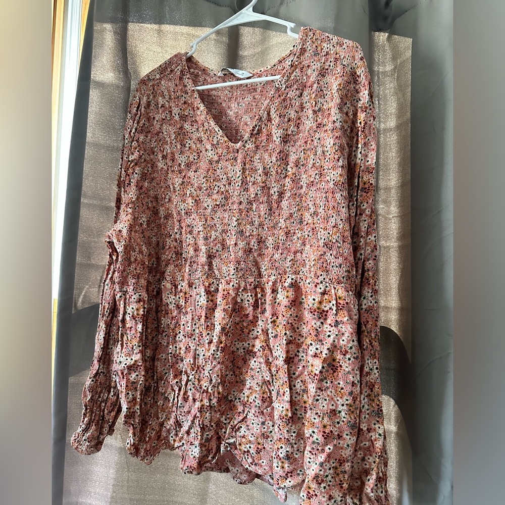 Sonoma floral blouse